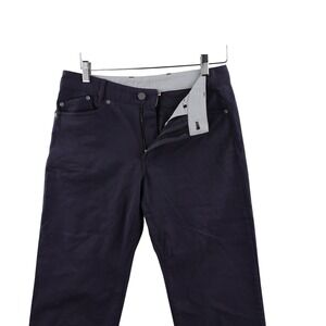 OUTLIER Workcloth Schoeller Doubleweave Canvas Dungarees Mens Size 30 Charcoal